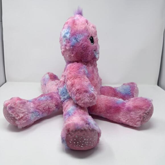 Build a Bear Workshop Octo-Fun Octopus Plush Pink Blue Swirl 2014 Stuffed Animal - Picture 4 of 11